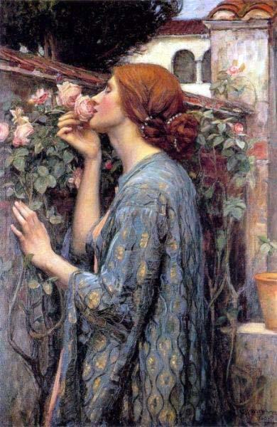 John William Waterhouse The Soul of the Rose or My Sweet Rose Germany oil painting art